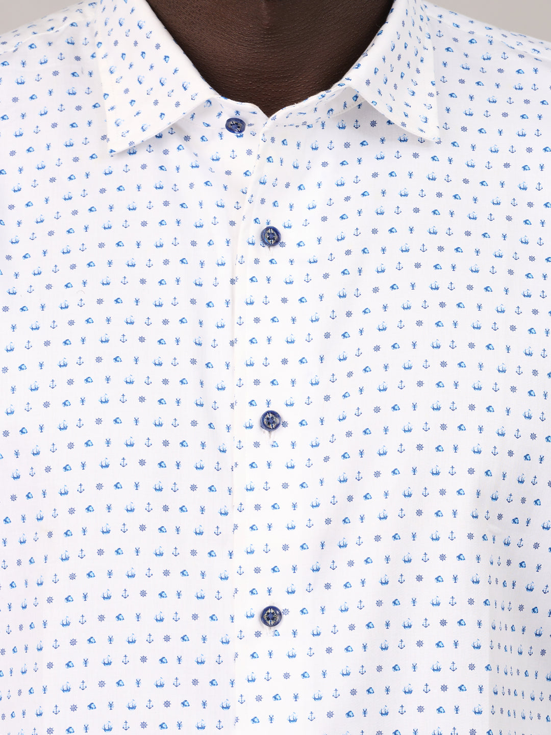 Arctic White Tailored Fit Oxford Shirt