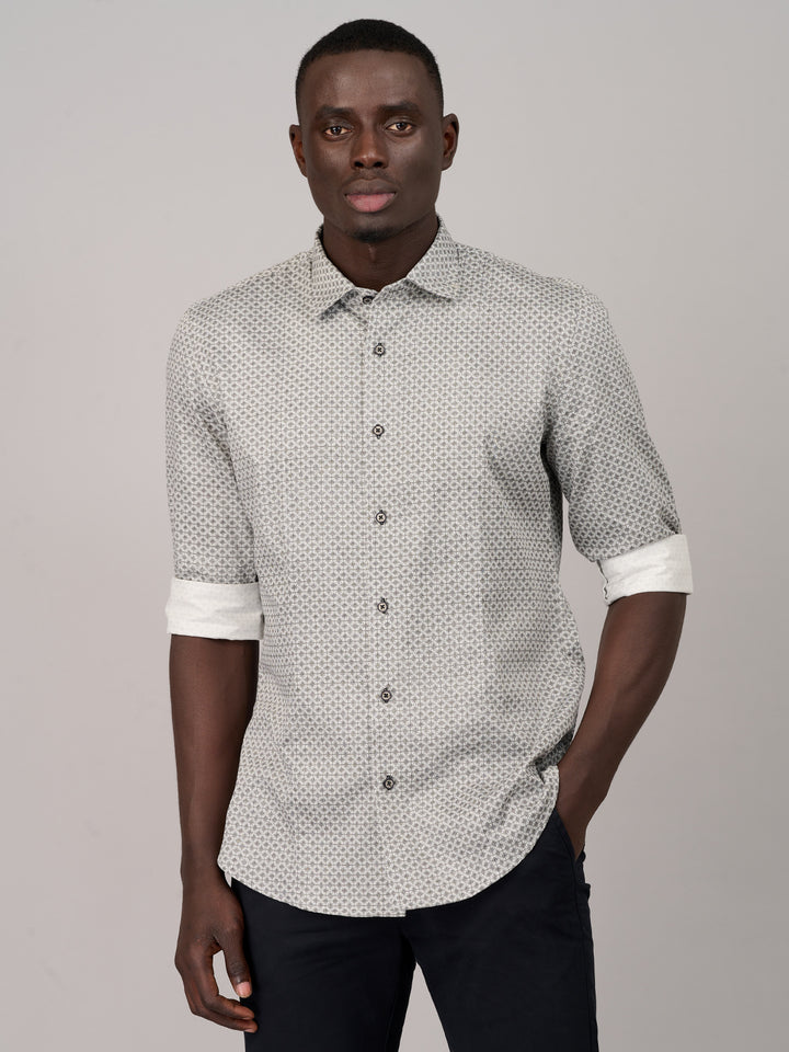 Midnight Noir Printed Shirt