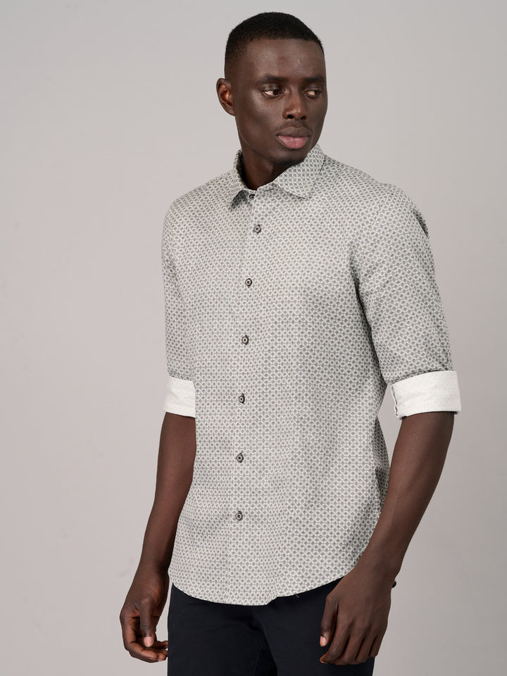 Midnight Noir Printed Shirt