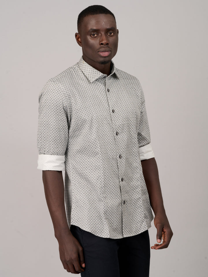 Midnight Noir Printed Shirt