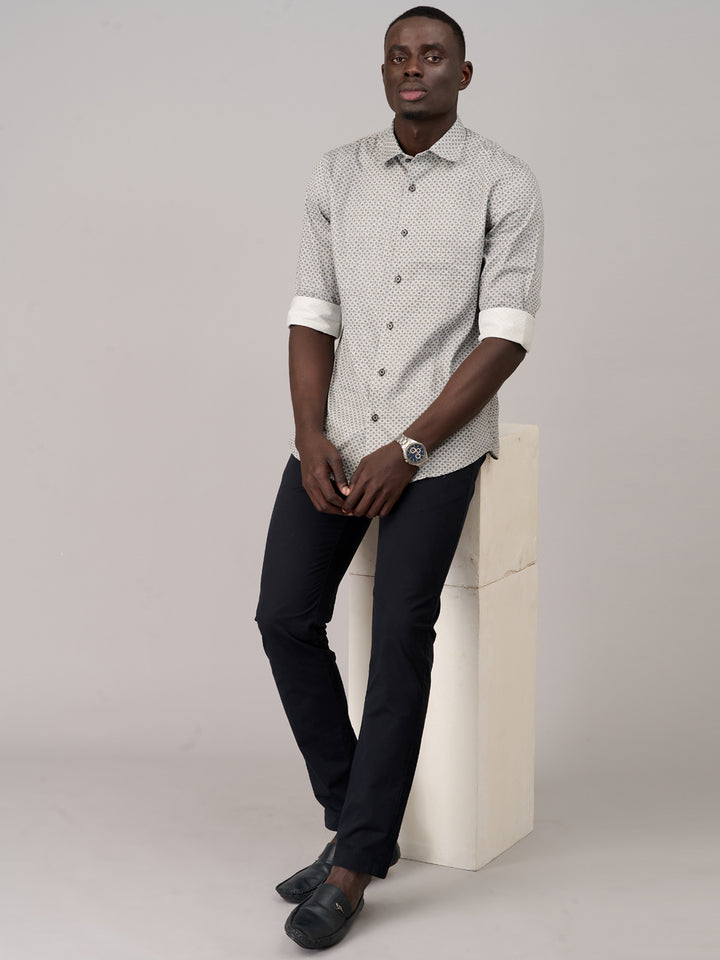 Midnight Noir Printed Shirt