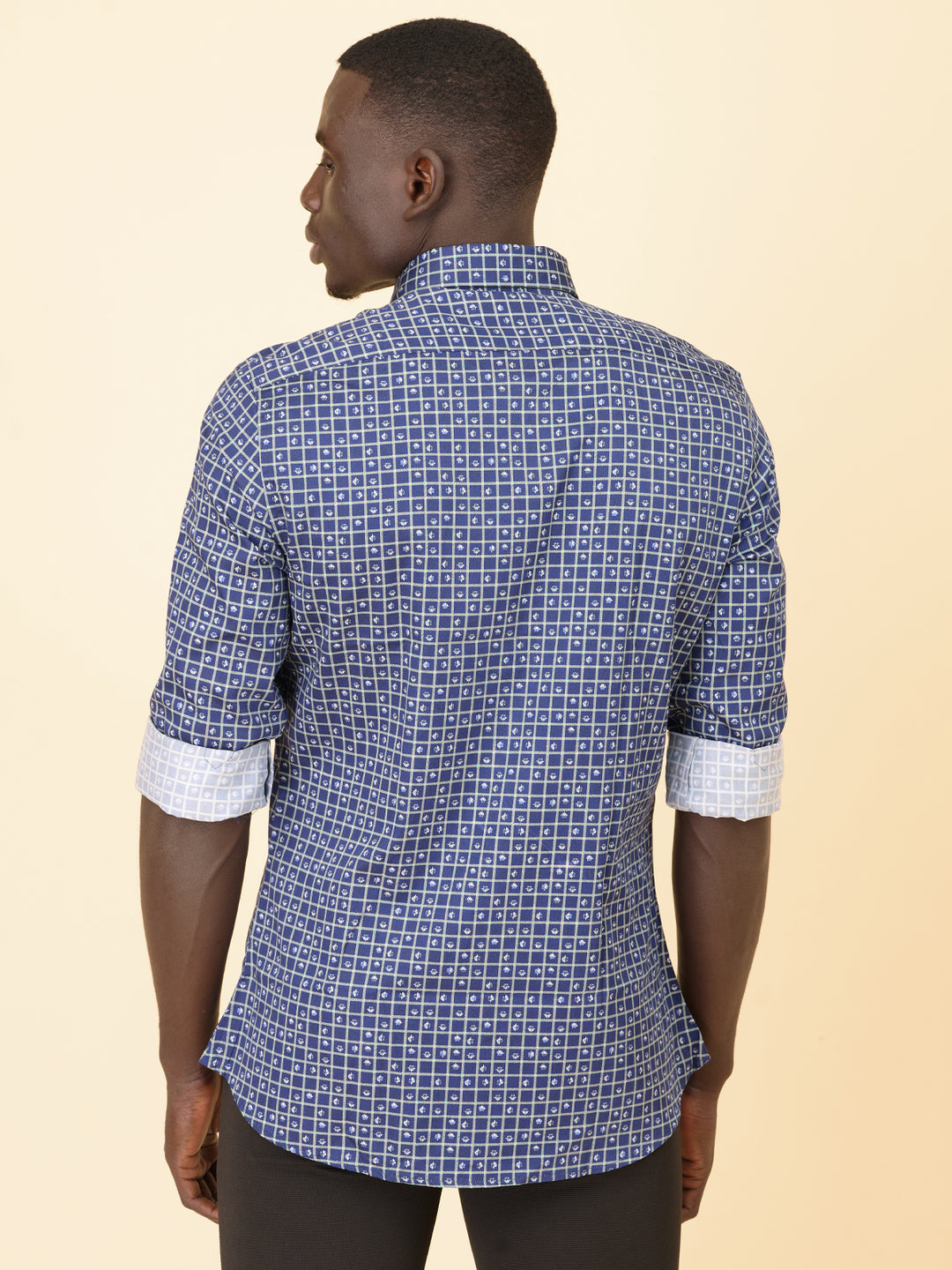 Midnight Azure Printed Shirt