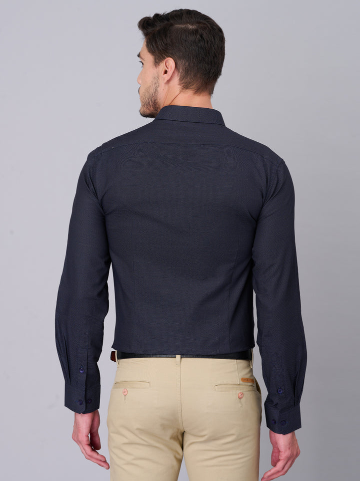 Intense Black Printed Cotton Shirt